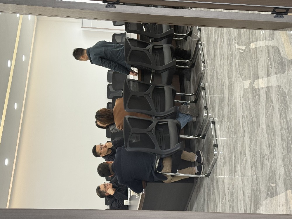 共話合作，共謀發(fā)展——山東客戶蒞臨我司車間參觀考察